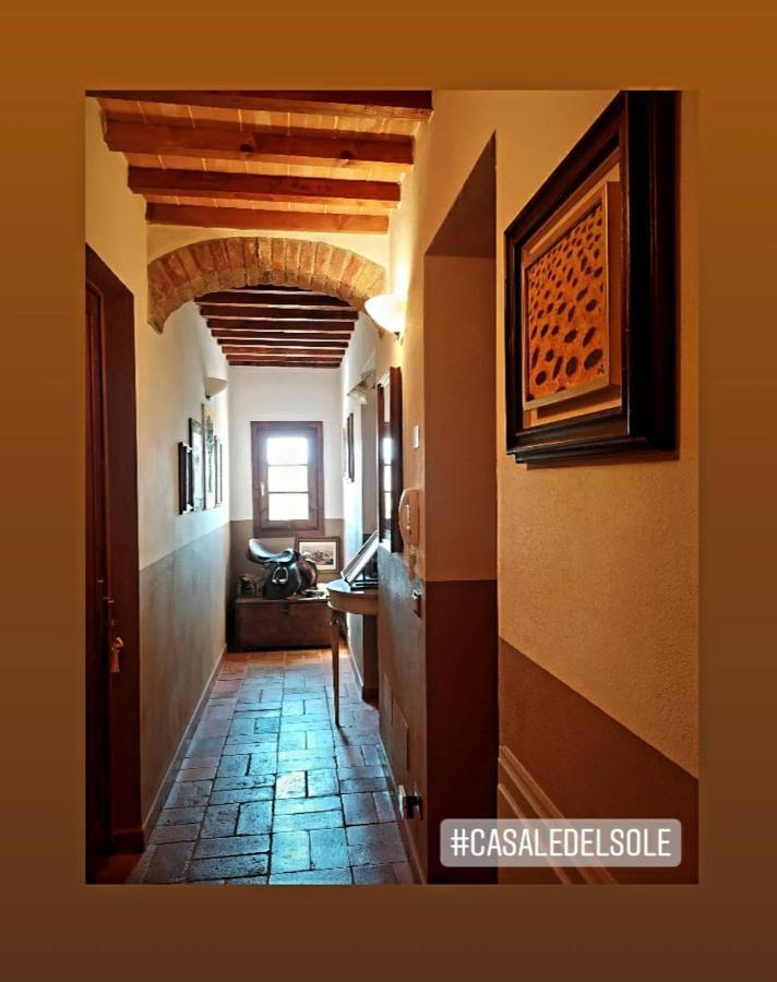 Bed And Breakfast Casale Del Sole Castellina Marittima Bagian luar foto