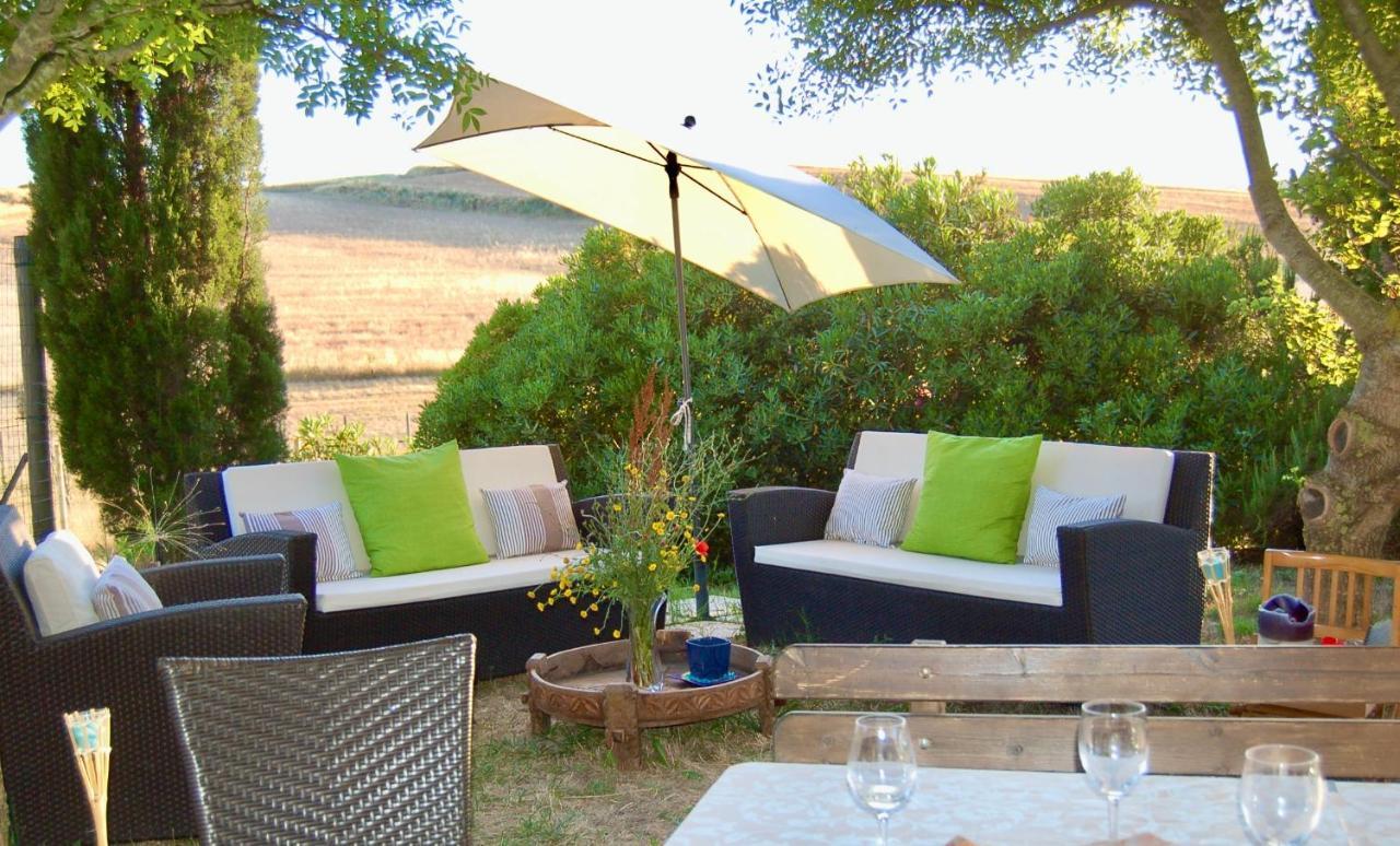 Bed And Breakfast Casale Del Sole Castellina Marittima Bagian luar foto