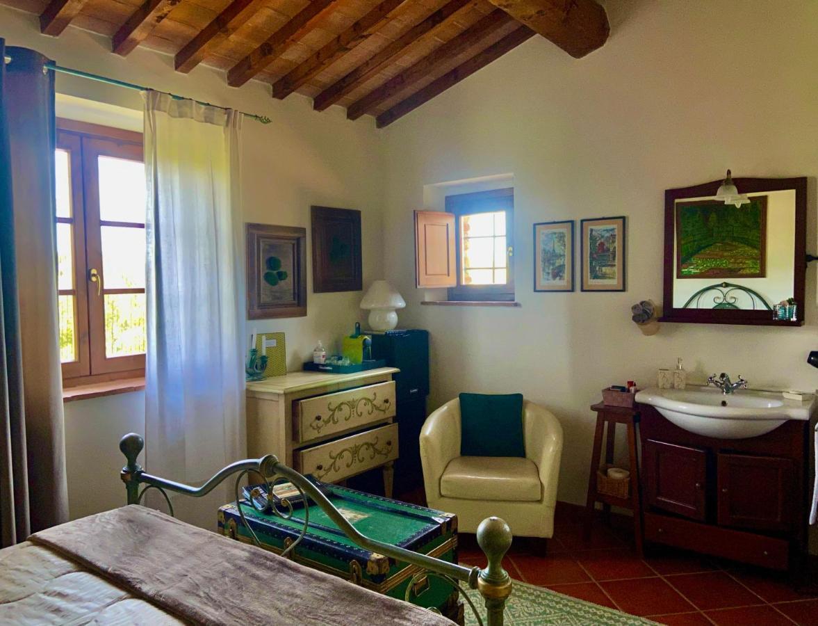 Bed And Breakfast Casale Del Sole Castellina Marittima Bagian luar foto