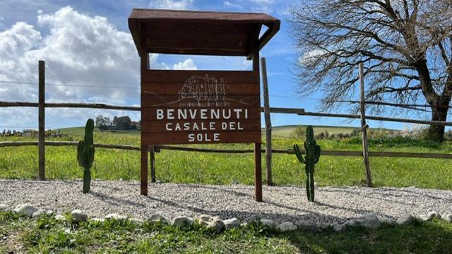 Bed And Breakfast Casale Del Sole Castellina Marittima Bagian luar foto