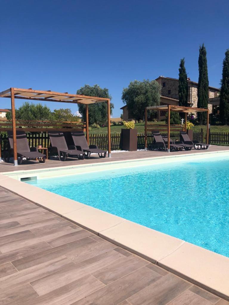 Bed And Breakfast Casale Del Sole Castellina Marittima Bagian luar foto