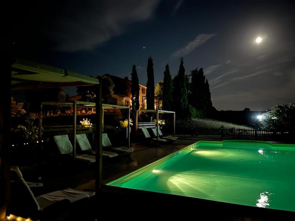 Bed And Breakfast Casale Del Sole Castellina Marittima Bagian luar foto