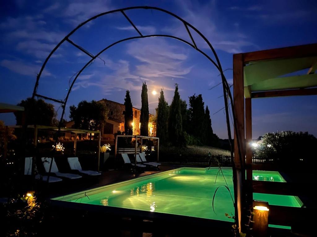 Bed And Breakfast Casale Del Sole Castellina Marittima Bagian luar foto