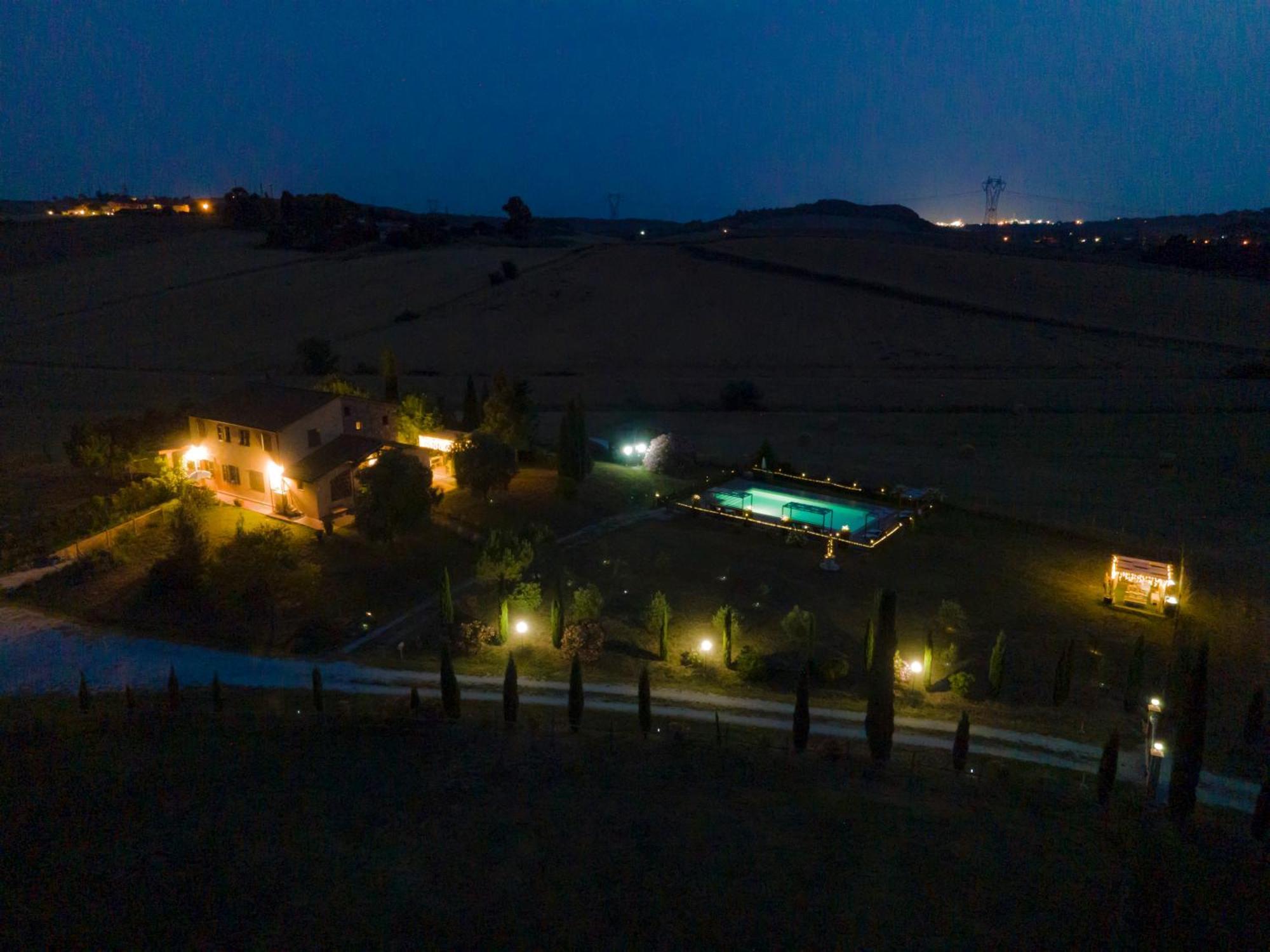 Bed And Breakfast Casale Del Sole Castellina Marittima Bagian luar foto