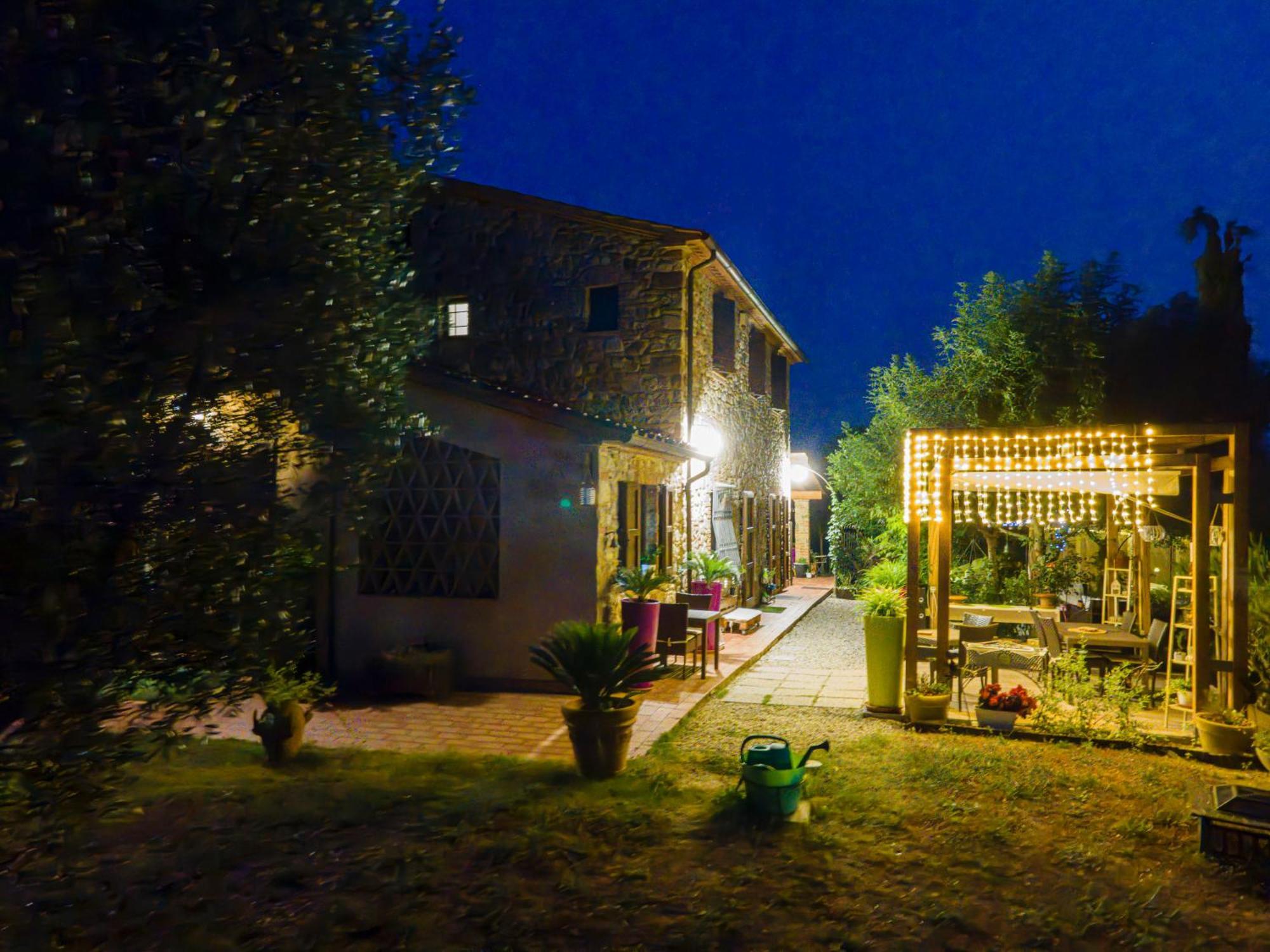 Bed And Breakfast Casale Del Sole Castellina Marittima Bagian luar foto